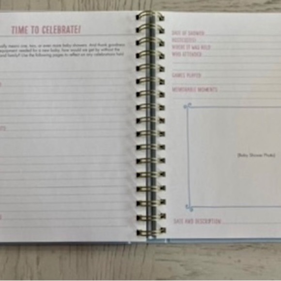 Bump for Joy Baby Boy Pregnancy Memory Keepsake Journal Book - Picture 11 of 13